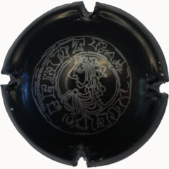 Muselet monnaie jeton ancien cape couronne empereur