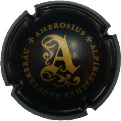 Muselet Ambrosuius Alspirsbacher Klosterbrau A fond noir