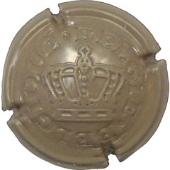 muselet embouti couronne belgique belgie nacre