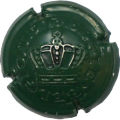 muselet embouti couronne belgique belgie vert