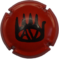 Muselet main AV noir rouge