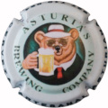 Muselet Cerveza Artesanal Asturiana ours chope biere Asturias Brewing Compagny chapeau cravatte
