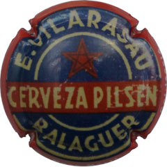 Muselet Balaguer cerveza pilsen etoile