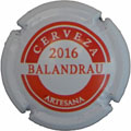 Muselet Cerveza Artezana Balandrau 2016