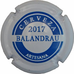 Muselet Cerveza artesana Balandrau 2017