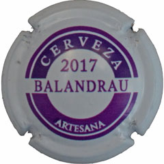 Muselet Cerveza artesana Balandrau 2017