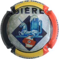 Muselet licorne biere Savergne chope