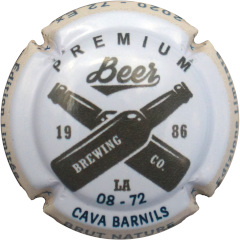 Muselet bouteille bire premium beer brewing co