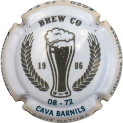 Muselet verre bire Brew co 1986