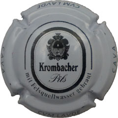 Muselet Krombacher Pils blason