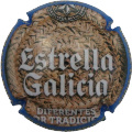 Muselet Estrela Galicia diferente or tradicion