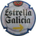 Muselet Estrella Galicia fleche jaune