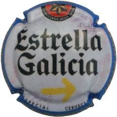Muselet Estrelle Galicia fleche