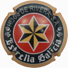 Muselet Estrella Galicia Etoile