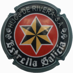 Muselet Estrella Galicia Etoile