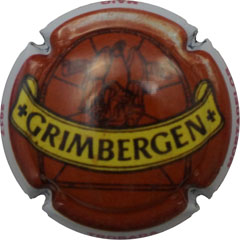 Muselet Grimbergen faucon phenix vitrail