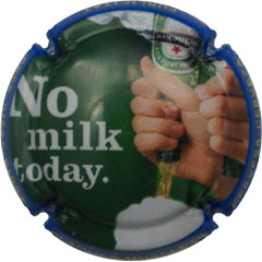 Muselet Heineken No Milk Today