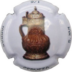 Muselet chope de bire jarre ancienne jarras cerveza