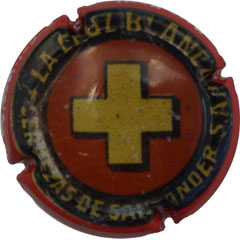 Muselet La Cruz Blanca croix cervezas de santander