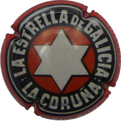 Muselet Estrella Galicia la coruna toile
