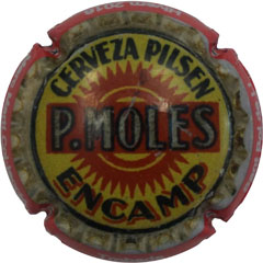 Muselet P. Moles cerveza pilsen encamp