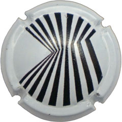 Muselet traits serrs noir blanc mirage