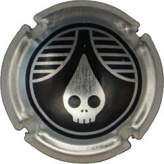 Muselet tete de mort crane