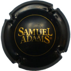 Muselet Samuel Adams noir dore