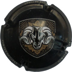 Muselet Orgemont belier blason