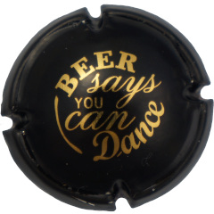 Muselet beer says you can dance