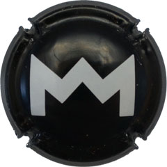 Muselet M majuscule double
