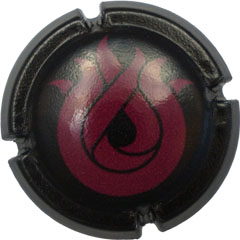 Muselet Jeroboam flamme violette