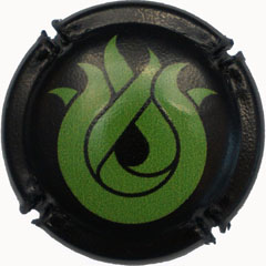 Muselet jeroboam flamme verte