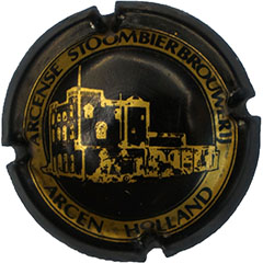 Muselet Arcense Stoombierbrouwerig Arcen Holland Noir dor