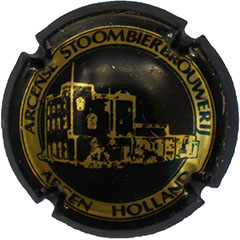 Muselet Muselet Arcense Stoombierbrouwerig Arcen Holland Noir dor
