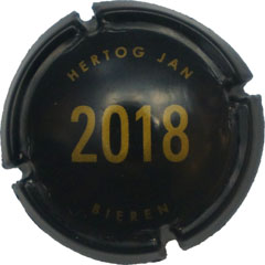 Muselet hertog Jan 2018 bieren noir or