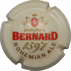 Muselet Bernard Bohemian Ale 1597 chiens blason couronne