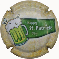 Muselet Saint Patrick chope biere