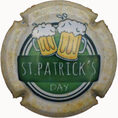 Muselet Saint Patrick chopes biere
